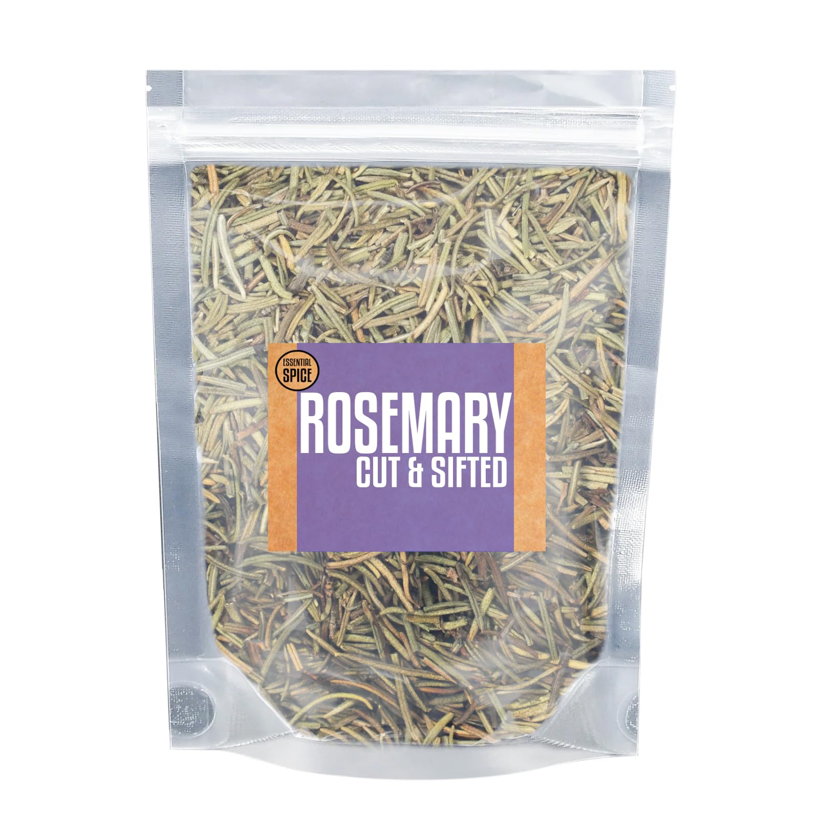 Essential Spice Rosemary Cut & Sifted, 25 lb - Woodsy, Piney & Bold Flavor - Dried Rosemary Herb for Roasting, Soups, Marinades & Seasoning Blends