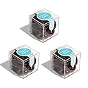 Sugarfina Dark Chocolate Toffee Almonds Small Candy Cube, Chocolate Bites, 2.7 oz, 3 Count