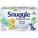Snuggle SuperFresh Fabric Softener Dryer Sheets, 200 Count, Morning Breeze, Long-Lasting Fresh & Clean Scent, Tackles Pet Odor, Helps Repel Pet Hair