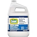Comet Professional Multi Purpose Disinfecting Liquid Cleaner with Bleach Ready To Use Refill for Commercial Use, 1 Gallon (Case of 3)