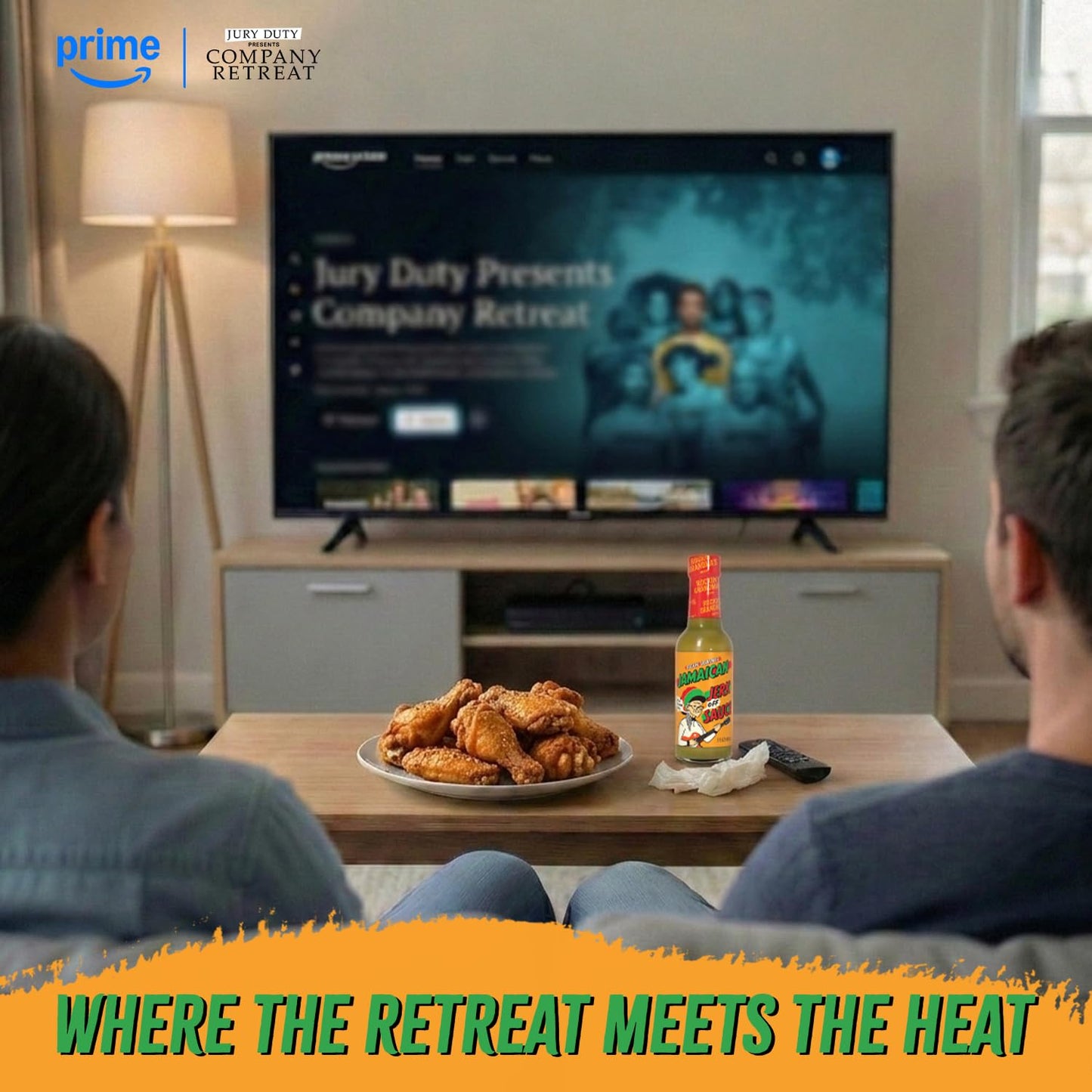 Rockin’ Grandma’s Jamaican Jerk Sauce by Dave’s Gourmet, 5 fl oz - Featured on Prime Video’s Jury Duty: Company Retreat - Low Calorie Caribbean Sweet