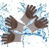 KE WOOW TwoMagic Silicone Pet Brush/Gloves. Silicone reusable cleaning brush, gloves with thick bristles scrubber for hair removal pets, dogs, cats