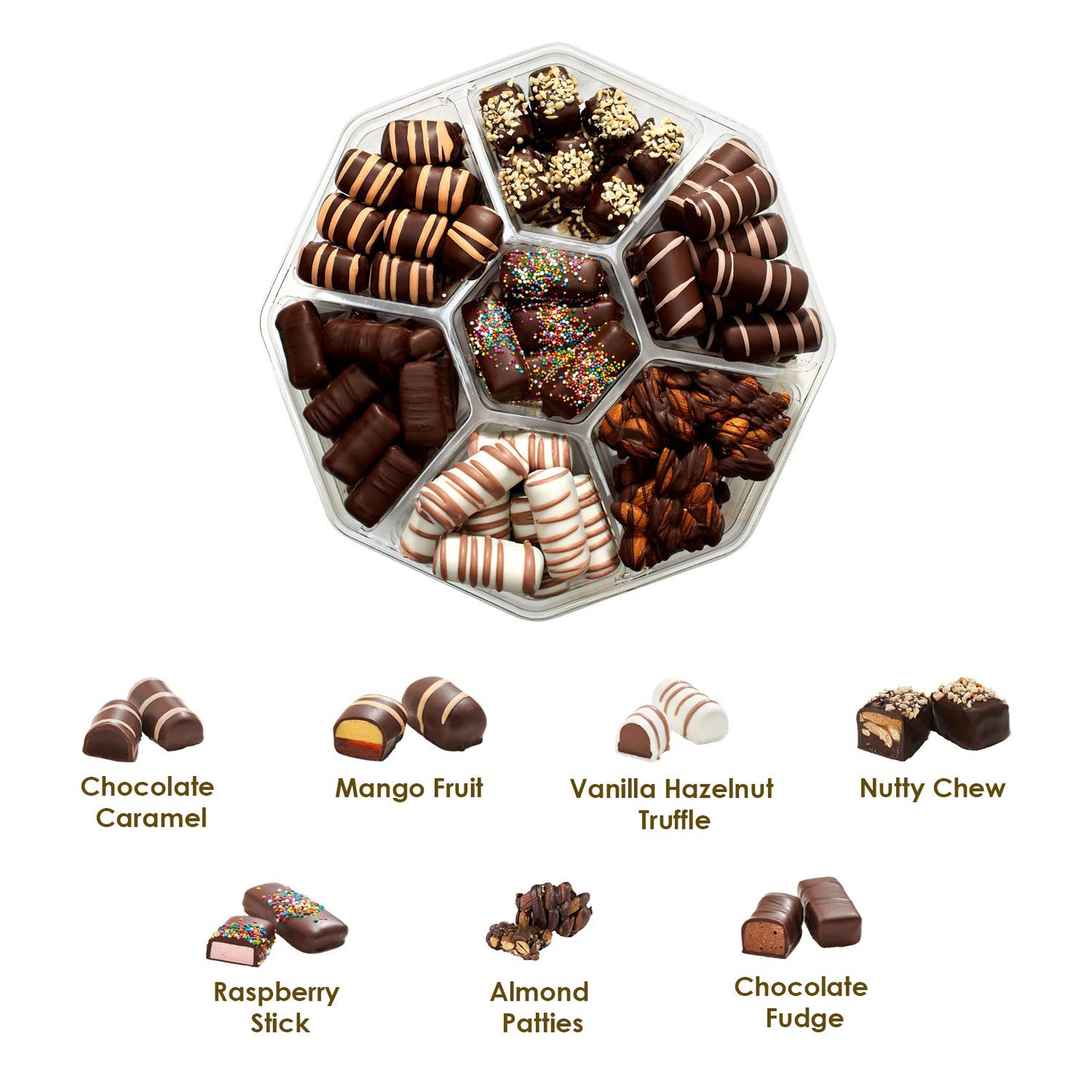 Gourmet Assorted Chocolate Gift Set - Artisan Crafted Chocolates Indulgent, Sumptuous, Melt in Your Mouth Chocolatier Truffle Gift Assortment, Kosher