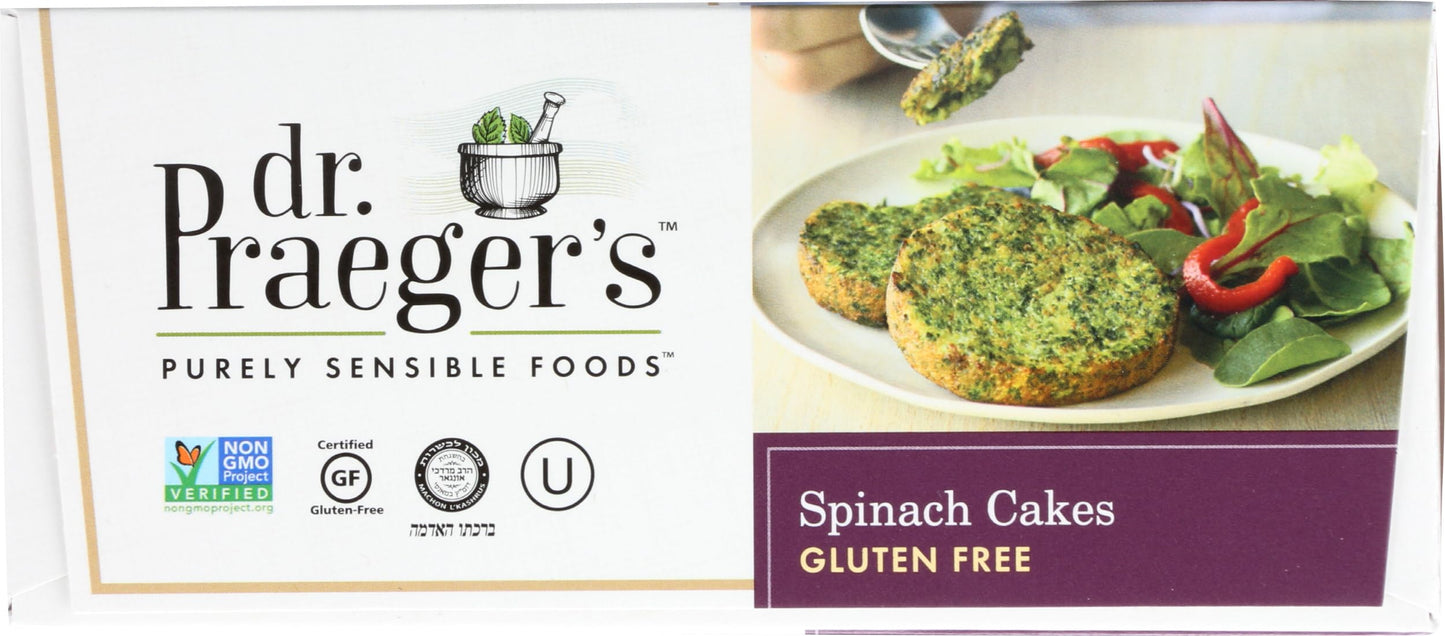 Dr. Praeger's, Pancakes Spinach, 10 Ounce