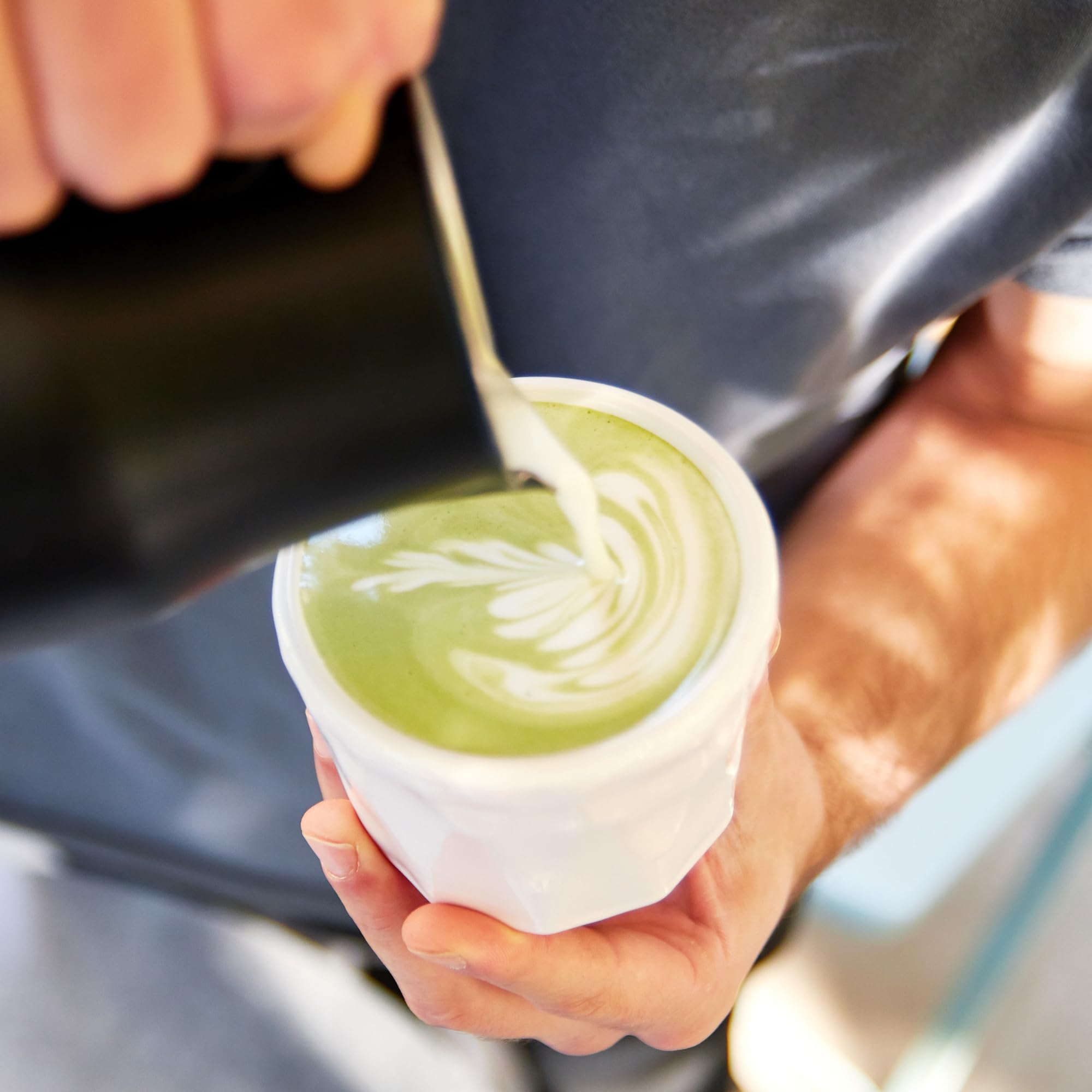 Kuli Kuli Matcha Moringa Organic Superfood Latte - Matcha Green Tea Powder for Natural Caffeine & Antioxidants with Moringa and Lion’s Mane