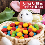 Easter Mini Rainbow Eggs (1 Pounds) 2 Bags of Chocolate Eggs Each 8 oz, Mini Eggs Perfect for Easter Celebrations, Treat Yourself to the Ultimate