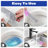 CONLI 8 Pack Pumice Stone Toilet Bowl Cleaner, Toilet Pumice Stone with Handle Remove Toilet Bowl Hard Water Rings Suitable for Cleaning Toilet