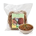 Gate to Nature Brown Rice Vermicelli, Gluten-Free Brown Noodles, Vegan 8.8oz, Natural Freshly Made Product like our Green Tea, Brown Rice Paper
