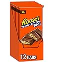 REESE'S Milk Chocolate Peanut Butter XL, Candy Bars, 4.25 oz (12 Count, 12 Pieces)