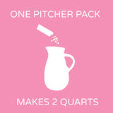 Crystal Light Pink Lemonade Drink Mix (24 Pitcher Packets, 4 Canisters of 6)