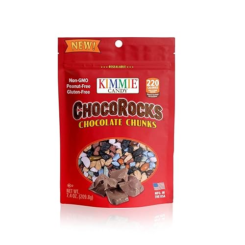 Kimmie Candy ChocoRocks Chocolate Chunks Rocks Pebbles Stones 7.4 Ounce