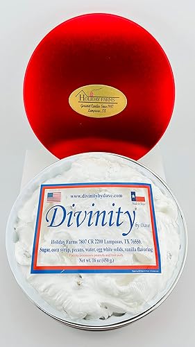 2.5 Pound Divinity Gift Tin (With Pecans)