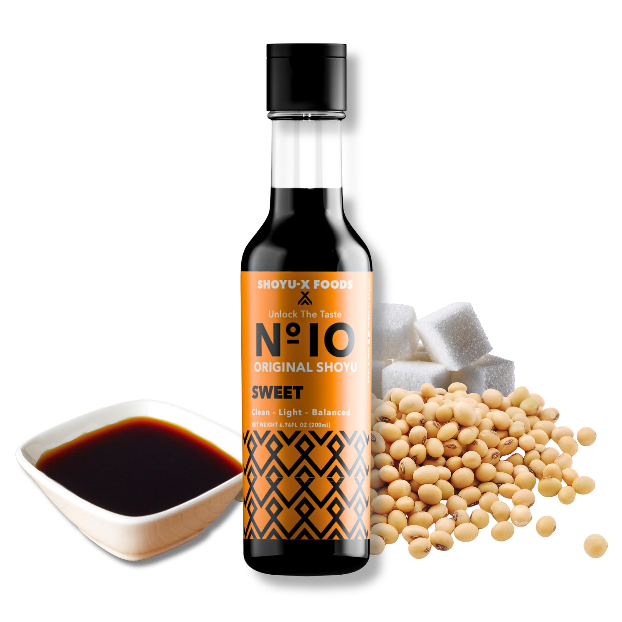 Umami Shoyu - Soy Sauce 6.76 fl oz (200ml) (Original Sweet) | Japanese Sweet Soy Sauce, Clean & Balanced Flavor, Versatile for Cooking & Dipping |