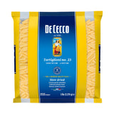 De Cecco Semolina Pasta, Tortiglioni No.23, 5 Pound (Pack of 4)