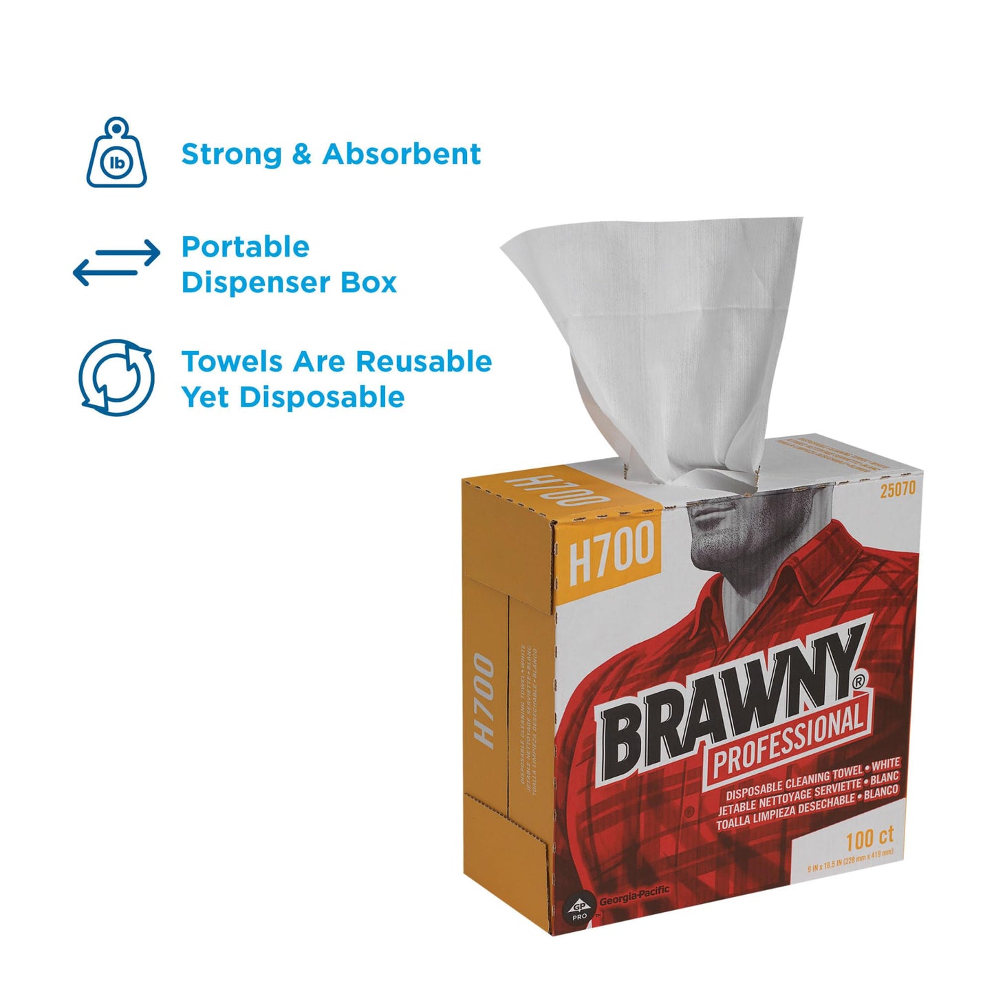 Georgia-Pacific Brawny Industrial Wipers