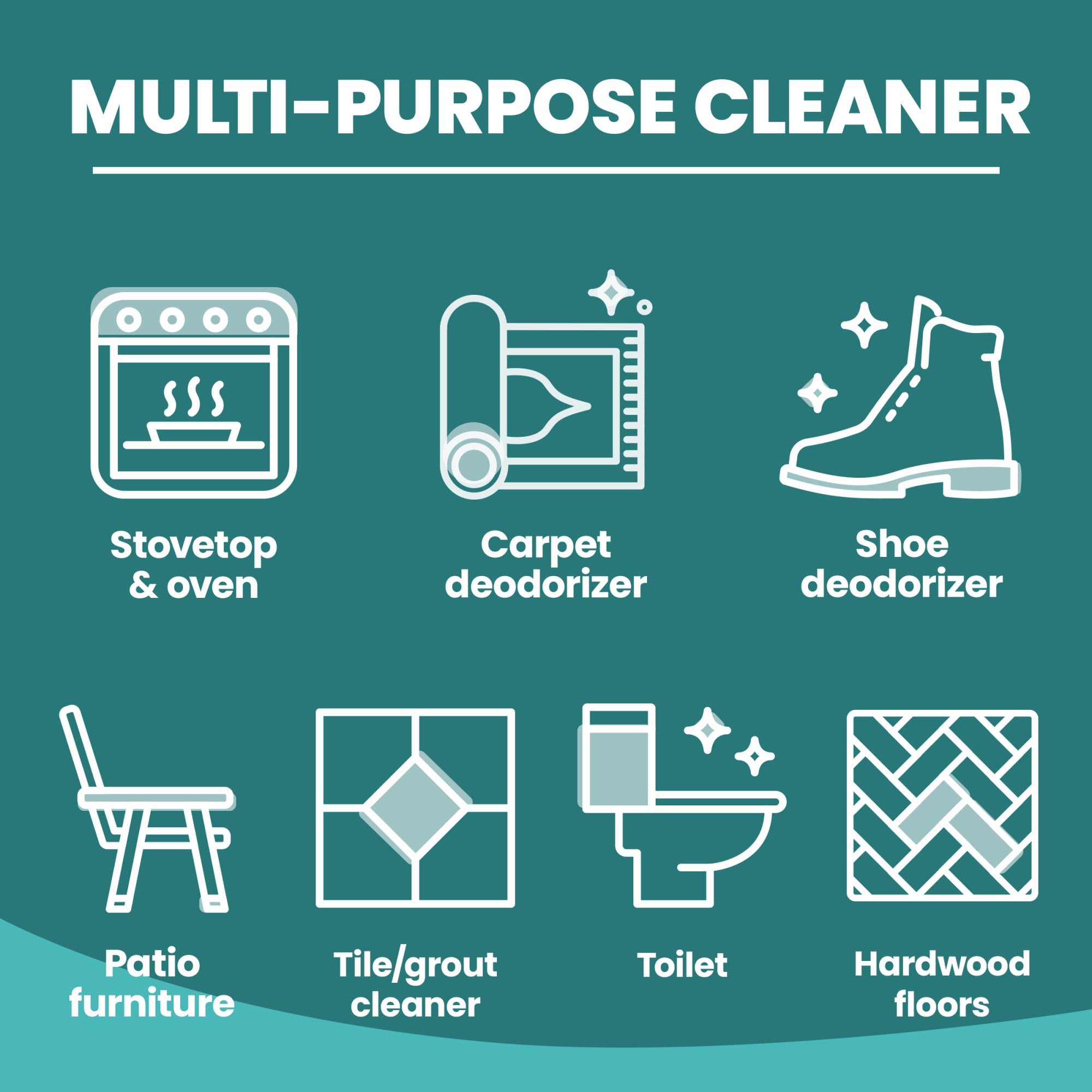 20 MULE TEAM Borax Powder, 65 Ounce, 4 Count, All Natural Laundry Booster & Multi-Purpose Household Cleaner for Kitchen and Bathroom, Stain & Odor