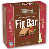Nature's Bakery Whole Wheat Fig Bar, Raspberry, 6 Count (Pack of 12)