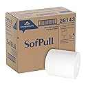 Georgia-Pacific SOFPULL CENTERPULL HIGH-CAPACITY PAPER TOWELS BY GP PRO (GEORGIA-PACIFIC), 28143, WHITE, 4 ROLLS PER CASE, 567 TOWELS PER ROLL
