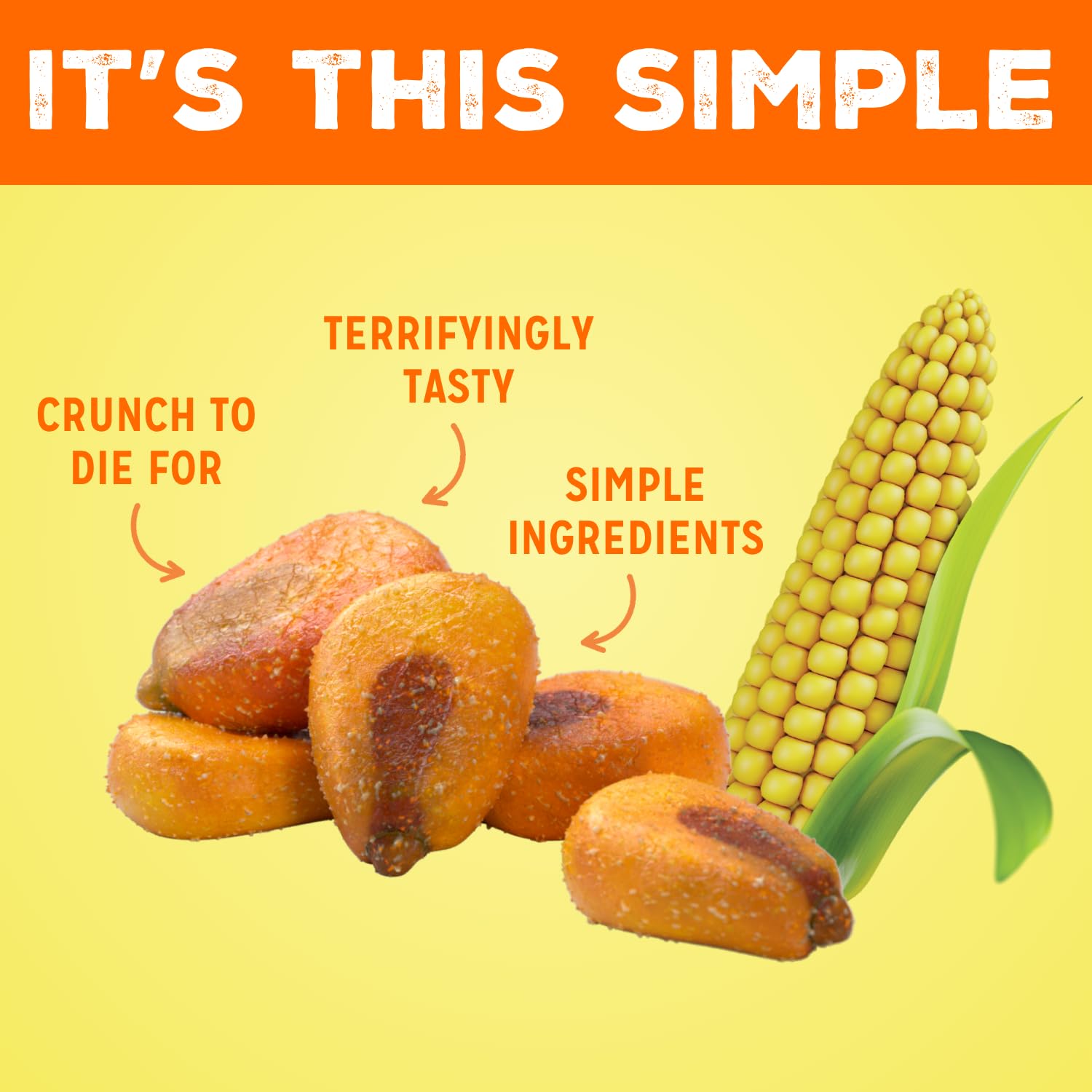 LOVE CORN Variety Pack, Featuring Cheddar & Sweet and Salty, 0.35 oz x 60 Delicious Crunchy Corn Healthy Family Snacks Gluten Free, Kosher, NON-GMO