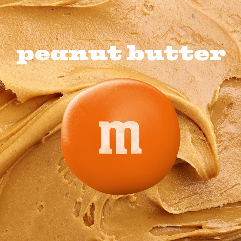M&M'S Ghoul's Mix Peanut Butter Chocolate Halloween Candy, 9.48-Ounce Bag