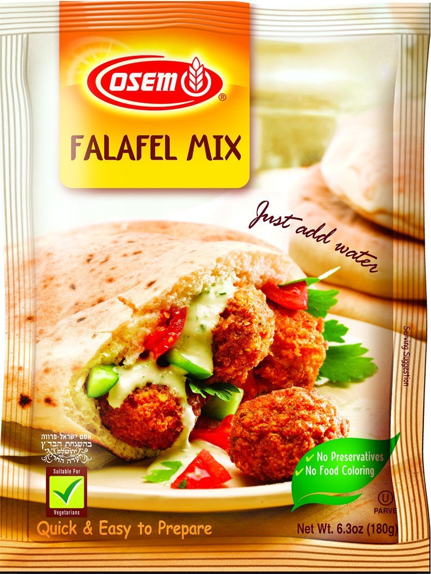 Osem Falafel Mix, 6.3 Ounce (Pack of 12)