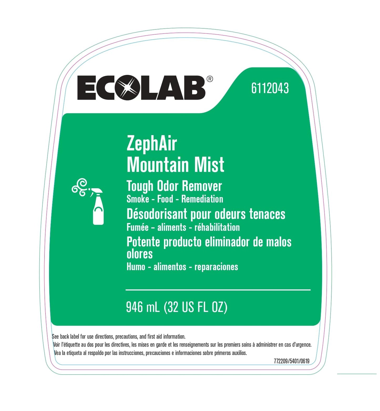 ZephAir Tough Odor Remover - Mountain Mist