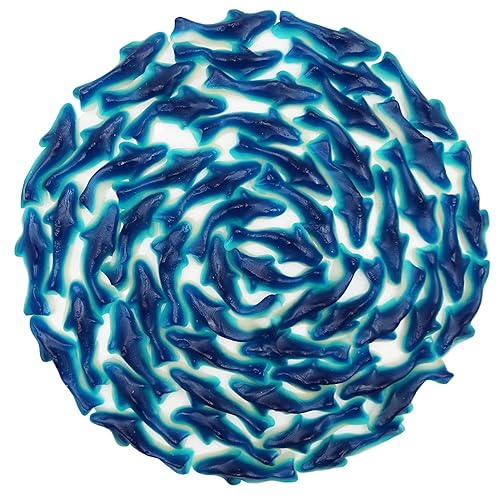 FirstChoiceCandy Fantastic Gummy Shark (Blue Sharks, 5 Pound (Pack of 1))