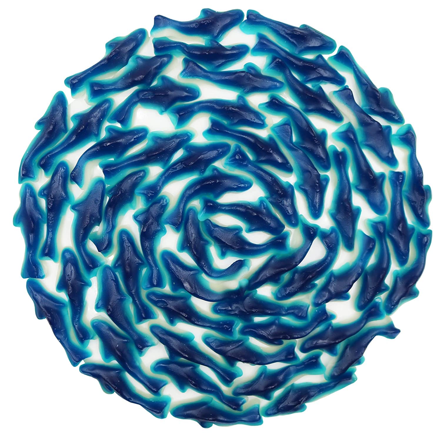 FirstChoiceCandy Fantastic Gummy Shark (Blue Sharks, 5 Pound (Pack of 1))