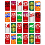 Coca-Cola Variety Pack - 24 Pack Assorted Mini Soda (7.5 Fl Oz Cans) - Coke, Cherry Coke, Diet Coke, Coke Zero, Fanta Orange, Seagram’s Ginger Ale