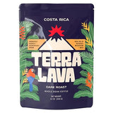 Terra Lava Coffee - Dark Roast Whole Bean Coffee, Single-Origin Costa Rican Arabica, Volcanic Soil Grown, Honey-Processed, Tested for Mold
