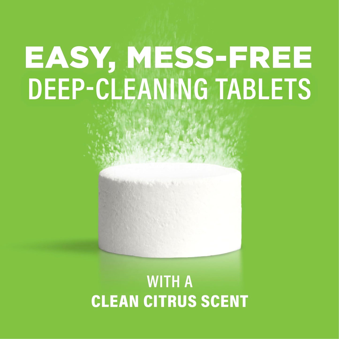 Affresh Garbage Disposal Cleaner, Helps Power Away Odor Causing Bacteria, Debris & Grime in Grind Chamber, Impeller & Drain Pipe, 12 Tablets, 1 Year