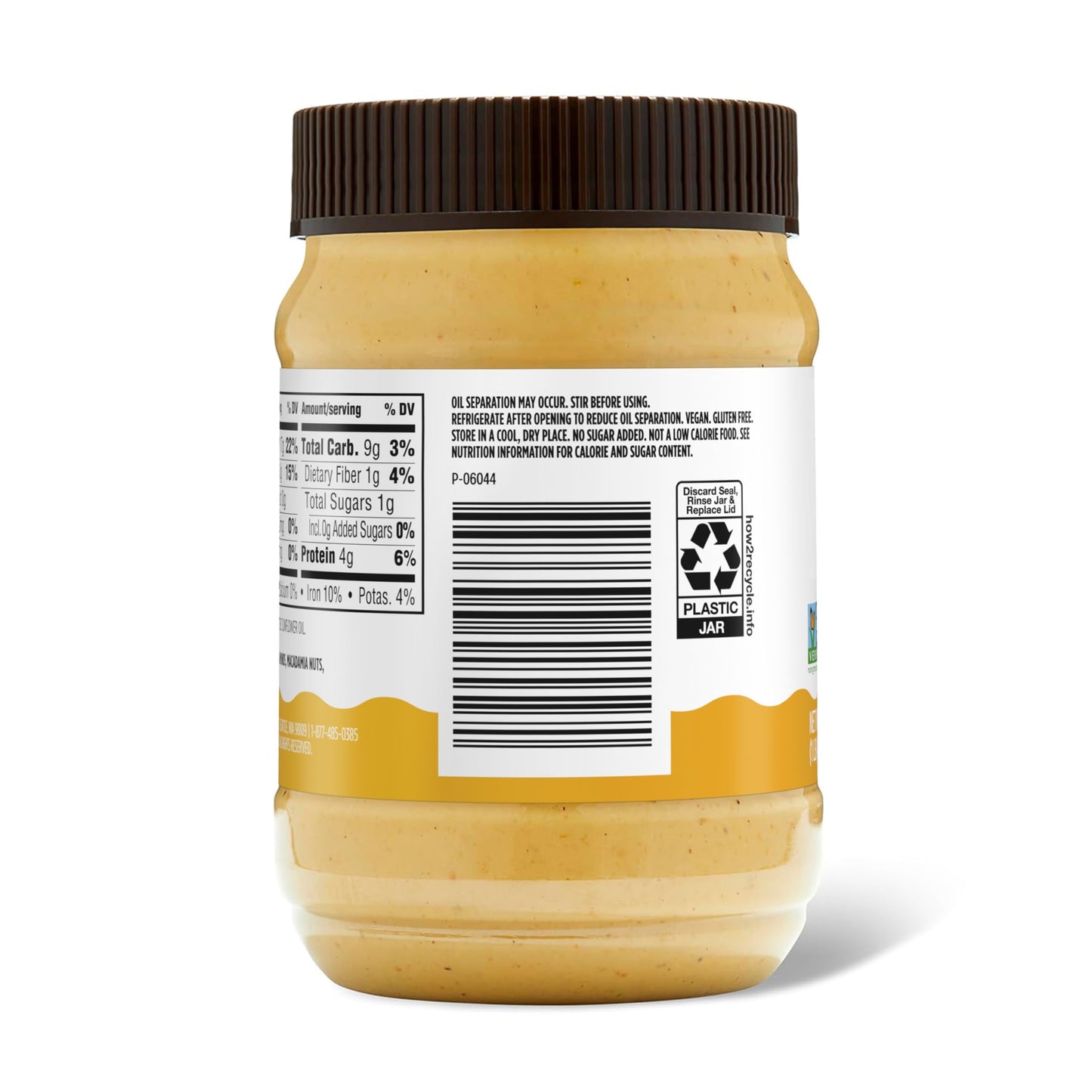 Amazon Grocery, Creamy Cashew Butter, 16 Oz