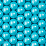 Candy Envy - Shimmer Light Blue Gumballs - 1 Inch - Approximately 113 Gumballs Per 2lb Bag - Bulk Light Blue Candy - North American Made & Kosher
