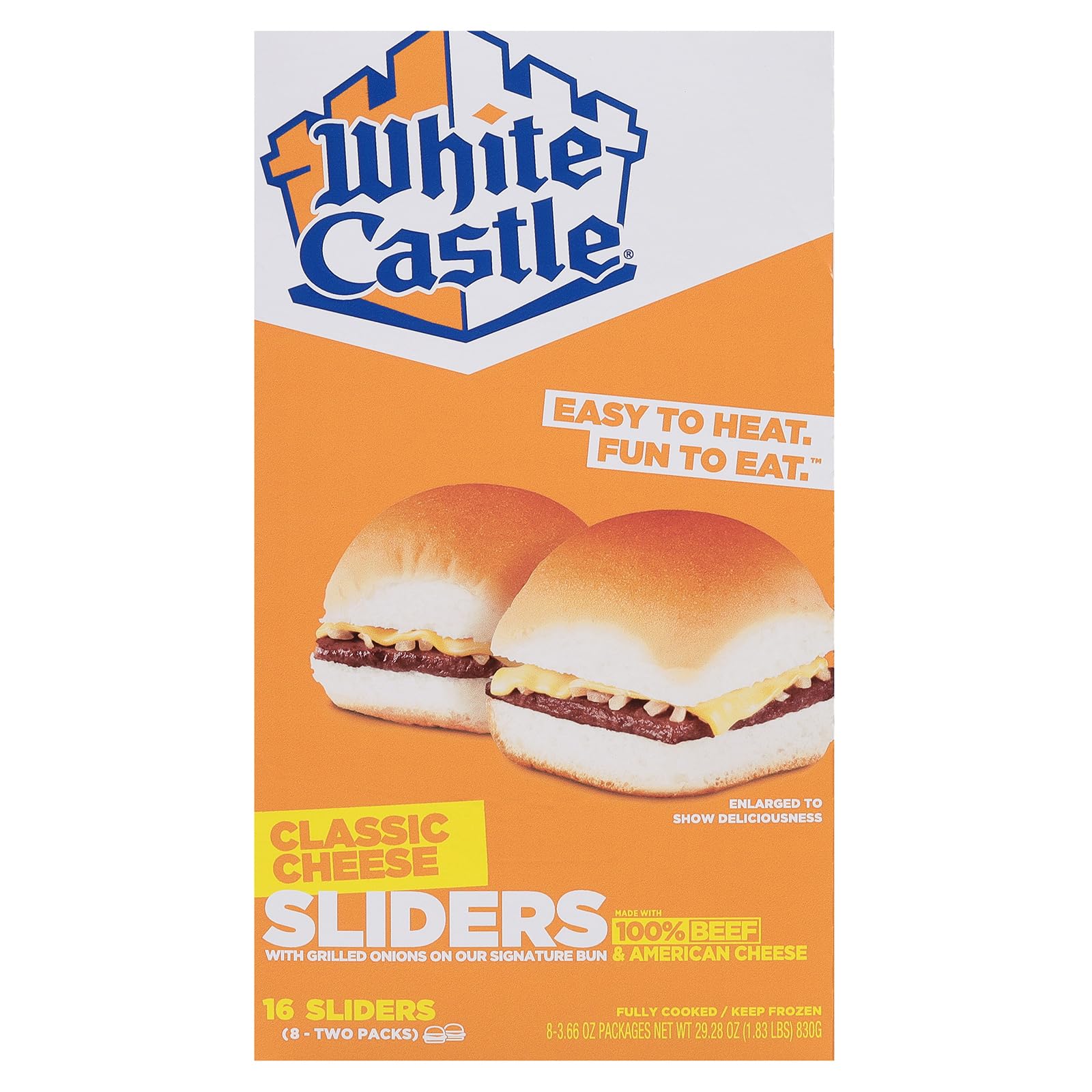 White Castle, Burger, Frozen, 29.3 Ounce