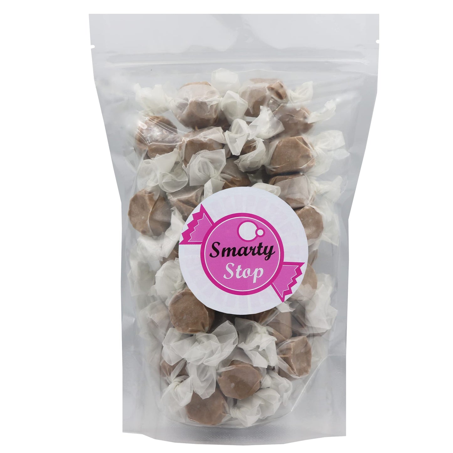 Gourmet Soft and chewy Salt Water Taffy Candy - Individually Wrapped - Bulk bag (Chocolate, 3 Pound (Pack of 1))