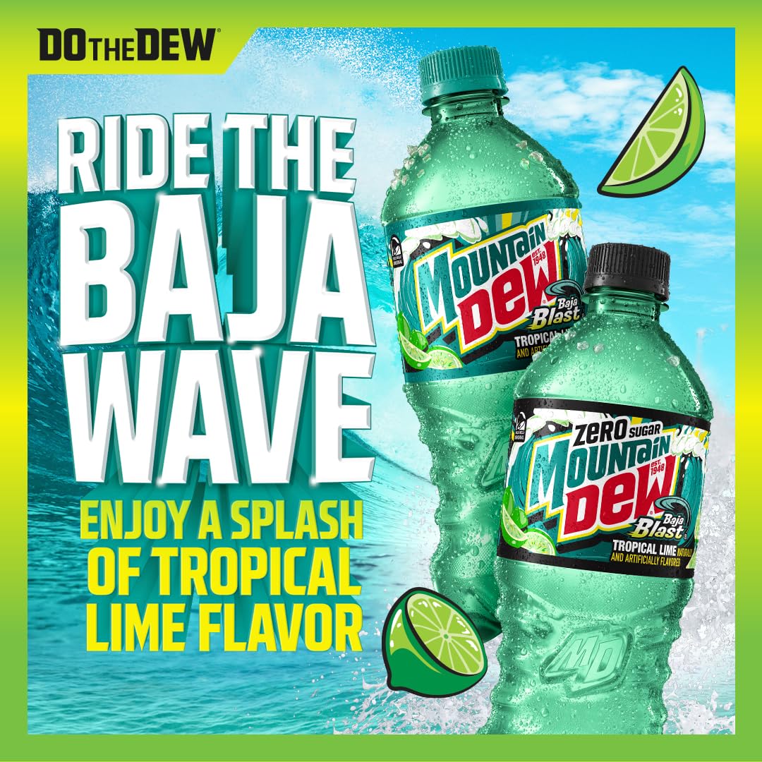 Mountain Dew Baja Blast 20oz