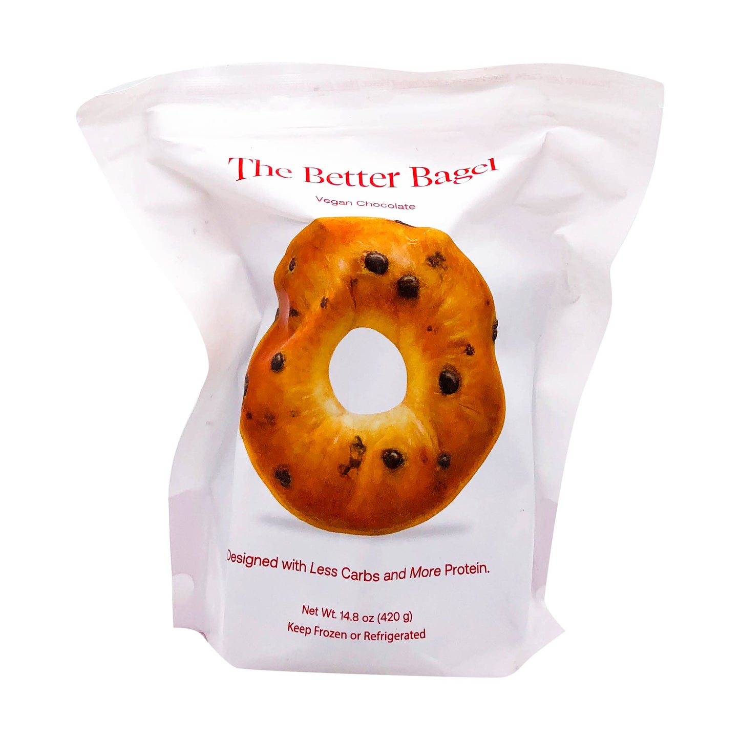 BetterBrand Chocolate Chip Bagels, 14.8 OZ
