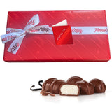 Fannie May Milk Chocolate Vanilla Buttercreams Signature Wrap 1 lb. Box - Gift Basket with Gift Tag & Insulated Box