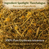 Tlanchalagua Herbal Tea - 4 oz (113 g) - Traditional Mexican Herb - Wildcrafted Loose Leaf Infusion - 100% Natural, Vegan, Non-GMO - by BexpertsUSA