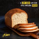 Alma Baking Bread - Low Carb, Low Glycemic, Keto Friendly, Low Calorie, Sugar Free - Sliced Loaf Sandwich Bread (Traditional, 14 Ounces (Pack of 3))