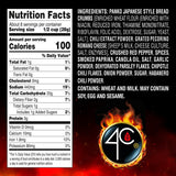 4C Premium Spicy Bread Crumbs, Spicy Panko, 8 Ounce (Pack of 1)