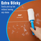 Lint Rollers Refills 540 Sheets Extra Sticky Lint Remover Replacement Refills for Clothes, Furniture, Carpet, Dog and Cat Hair Removal (540 Sheets