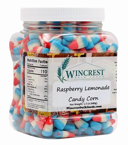 Raspberry Lemonade Candy Corn - 1.5 Lb Tub