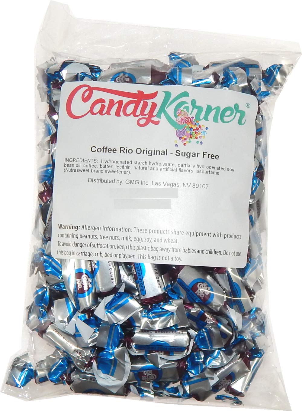 Coffee Rio Original Sugar Free 5 pound (80 ounce) By CandyKorner
