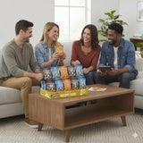 ?hex Mlx Savory Snack Mix Variety Pack, 30 Individual Bags, 1.75 oz Each, Assorted Crunchy Snacks, 52.5 oz Total
