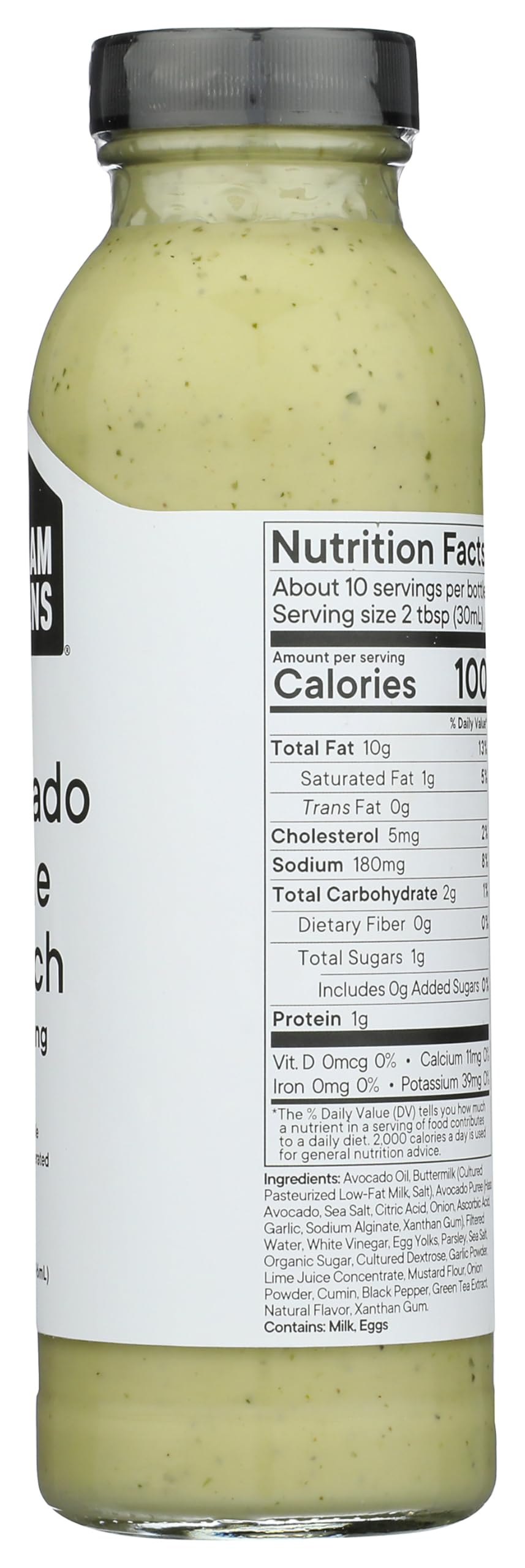 Gotham Greens Avocado Lime Ranch Dressing, 10 FZ