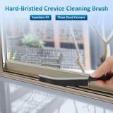 4Pcs Multifunctional Crevice Cleaning Brush Tool - Crevice Cleaning Brush - Hard Bristle Crevice Cleaning Brush - Bathroom Crevice Brush - Grout