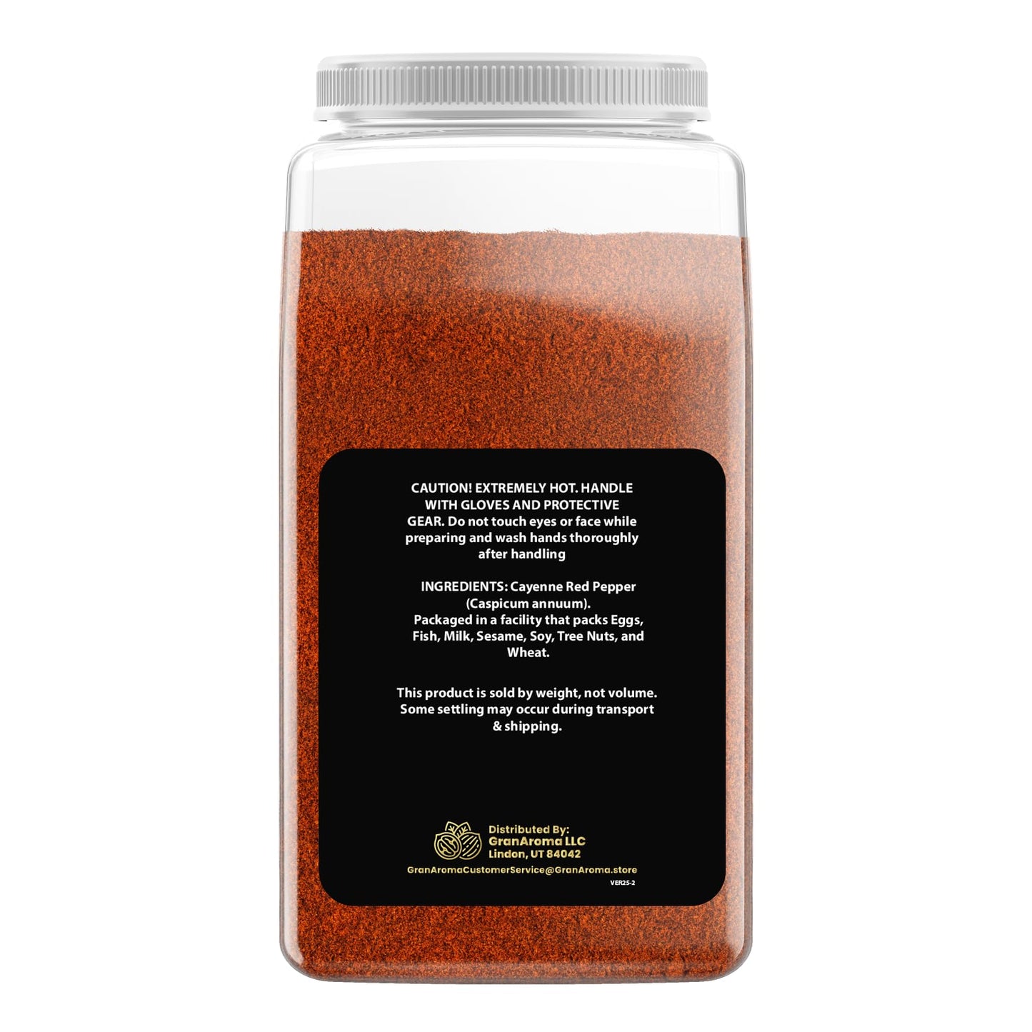 GranAroma Cayenne Pepper, 5 lb, Spicy Flavor, Salsas & Sauces, Versatile Spice