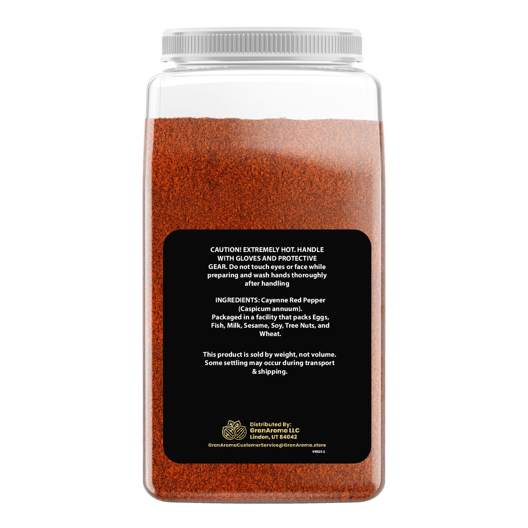 GranAroma Cayenne Pepper, 5 lb, Spicy Flavor, Salsas & Sauces, Versatile Spice