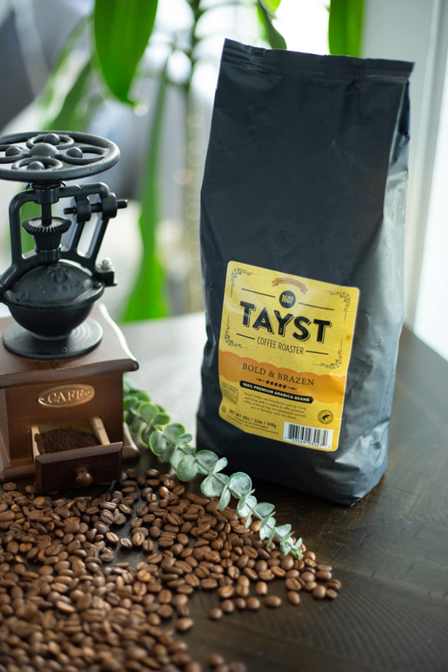 Tayst Coffee, Medium & Magnificent Medium Roast, Gourmet, Premium Coffee, 2lb Bag